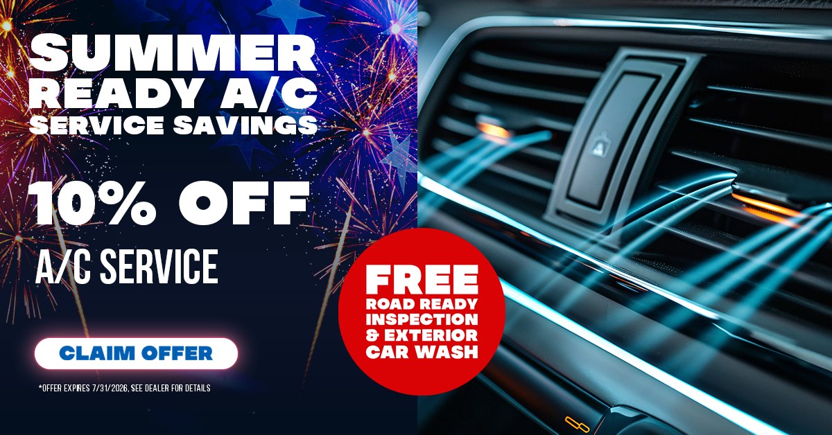 Summer Ready A/C Service Savings, 10% Off