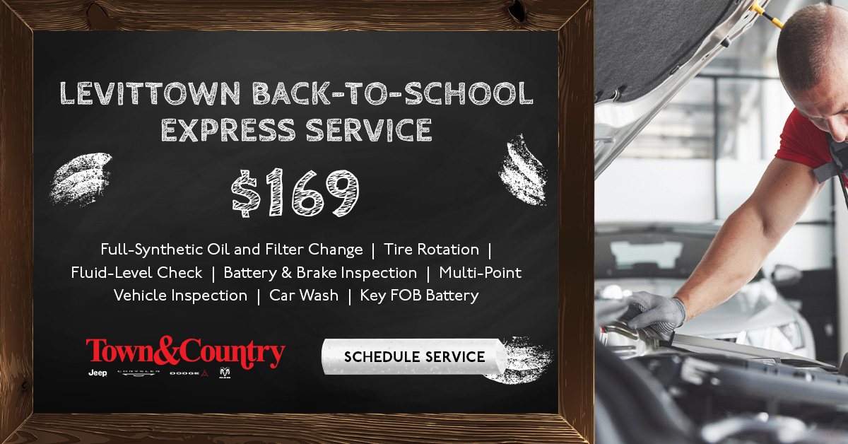 Levittown Back-to-School Express Service, $169